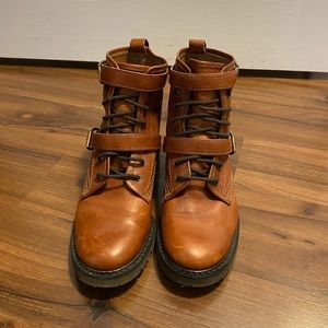 Topshop Combat Boots - size 9